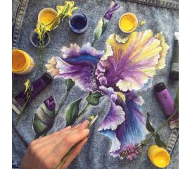 Роспись по ткани и коже