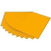 Картон цветной Folia 50х70 Желтый темный 300гр