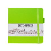 Блокнот для зарисовок Sketchmarker 12х12 140г 80л Зеленый луг