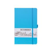 Блокнот для зарисовок Sketchmarker 13х21 140г 80л Синий Карибский