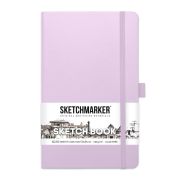 Блокнот для зарисовок Sketchmarker 13х21 140г 80л Фиолетовый пастельный