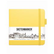 Блокнот для зарисовок Sketchmarker 20х20 140г 80л Лимонный