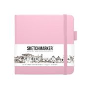 Блокнот для зарисовок Sketchmarker 20х20 140г 80л Розовый