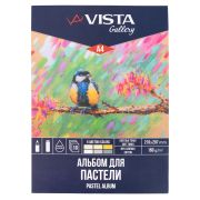 Альбом для пастели Vista-Artista А4 160г 6цвх18л светлые тона