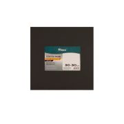 Холст на картоне черный 30х30 хл.100% Pinax 280г