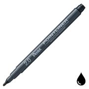 Линер Pentel Pointliner Calligraphy 3мм черный