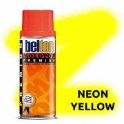 Краска аэрозольная Premium Neon yellow 400мл
