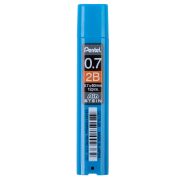 Грифели для механич. карандаша 0,7 2B Pentel 12шт