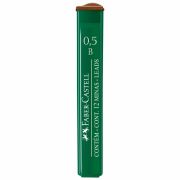 Грифели для механич. карандаша 0,5 В Faber-Castell Polymer 12шт