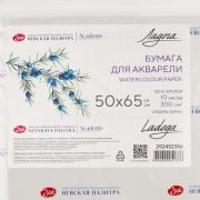 Бумага для акварели «Ладога» 300г 50х65см 100%хл СЗ