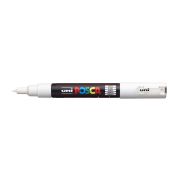 Маркер POSCA PC-1M-1, белый 0.7мм
