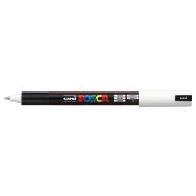 Маркер POSCA PC-1MR-1, белый 0.7мм