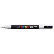 Маркер POSCA PC-3M-1, белый 0.9-1.3мм