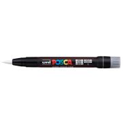 Маркер POSCA PCF-350-1, белый, кисть