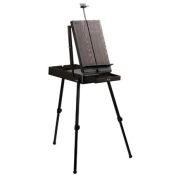 Этюдник мольберт BRAUBERG ART PREMIERE алюминиевые ножки холст до 82см кофейный