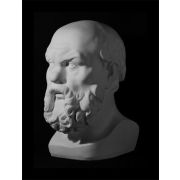 Бюст Сократа малый (гипс) 10*8*16см