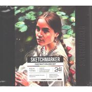 Набор акварельных карандашей Sketchmarker Портрет 24цв металл