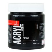Краска акриловая «Акрил-Хобби» Черный 500мл