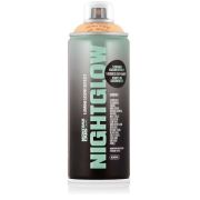 Краска аэрозольная Montana эффект Night Glow люминесцентная оранжевый 400мл