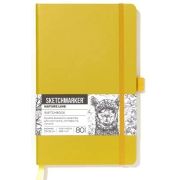 Блокнот для зарисовок Sketchmarker 13х21 140г 80л Горчичный