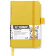 Блокнот для зарисовок Sketchmarker 9х14 140г 80л Горчичный