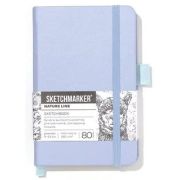 Блокнот для зарисовок Sketchmarker 9х14 140г 80л Пыльный голубой