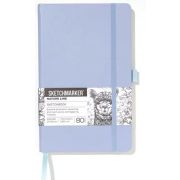 Блокнот для зарисовок Sketchmarker 13х21 140г 80л Пыльный голубой