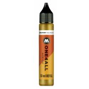 Заправка акрил. Molotow ONE4ALL Золото 30мл