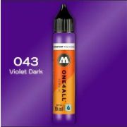 Заправка акрил. Molotow ONE4ALL Темно-фиолетовый 30мл