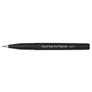 Фломастер-кисть Pentel Brush Sign Pen Pigment 1,1-2,2мм серый