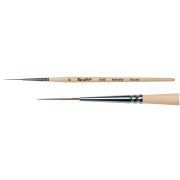 Кисть колонок шляпер № 00 короткая белая ручка