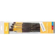 Набор кистей синтетика жесткая Pinax Creative line Ассорти 6шт