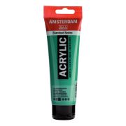 Краска акриловая Amsterdam №615 Зеленый изумрудный 120мл