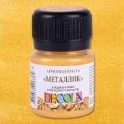 Краска акрил. Декола Золото инков 20мл