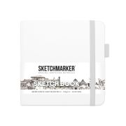 Блокнот для зарисовок Sketchmarker 12х12 140г 80л Белый