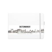 Блокнот для зарисовок Sketchmarker 21х14,8 140г 80л Белый