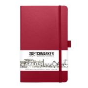 Блокнот для зарисовок Sketchmarker 21х30 140г 80л Маджента