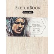 Скетчбук для графики Малевичъ GrafArt Light Wood 9,5х14,5 150г 48л