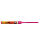 Маркер акрил. Molotow ONE4ALL Неон-розовый 4мм